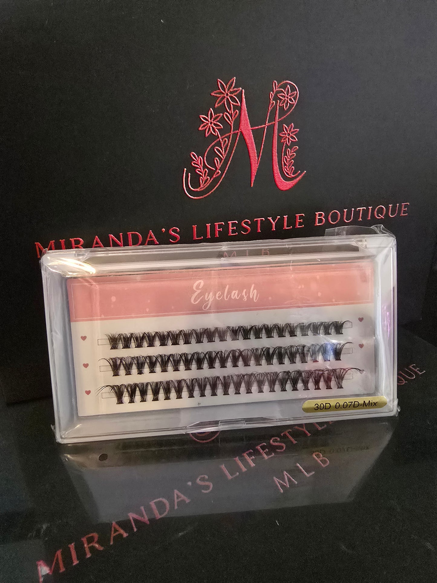 Mini Natural Medium Lash Tray