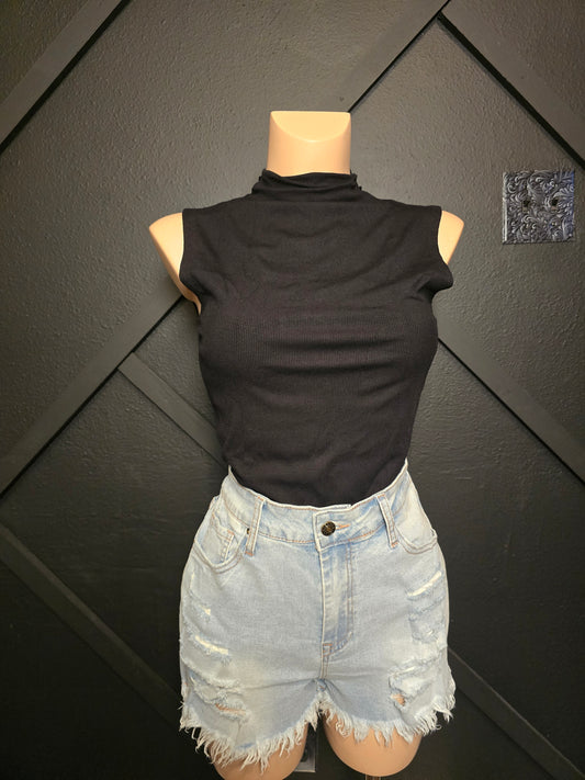 She's Fancy Black Top