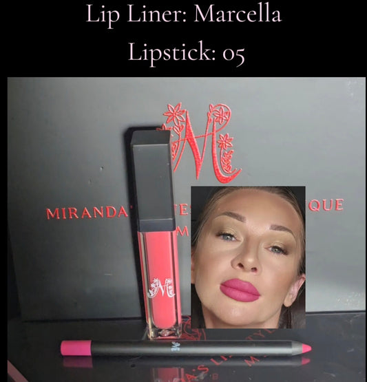 Lip Combo:Marcella and #05