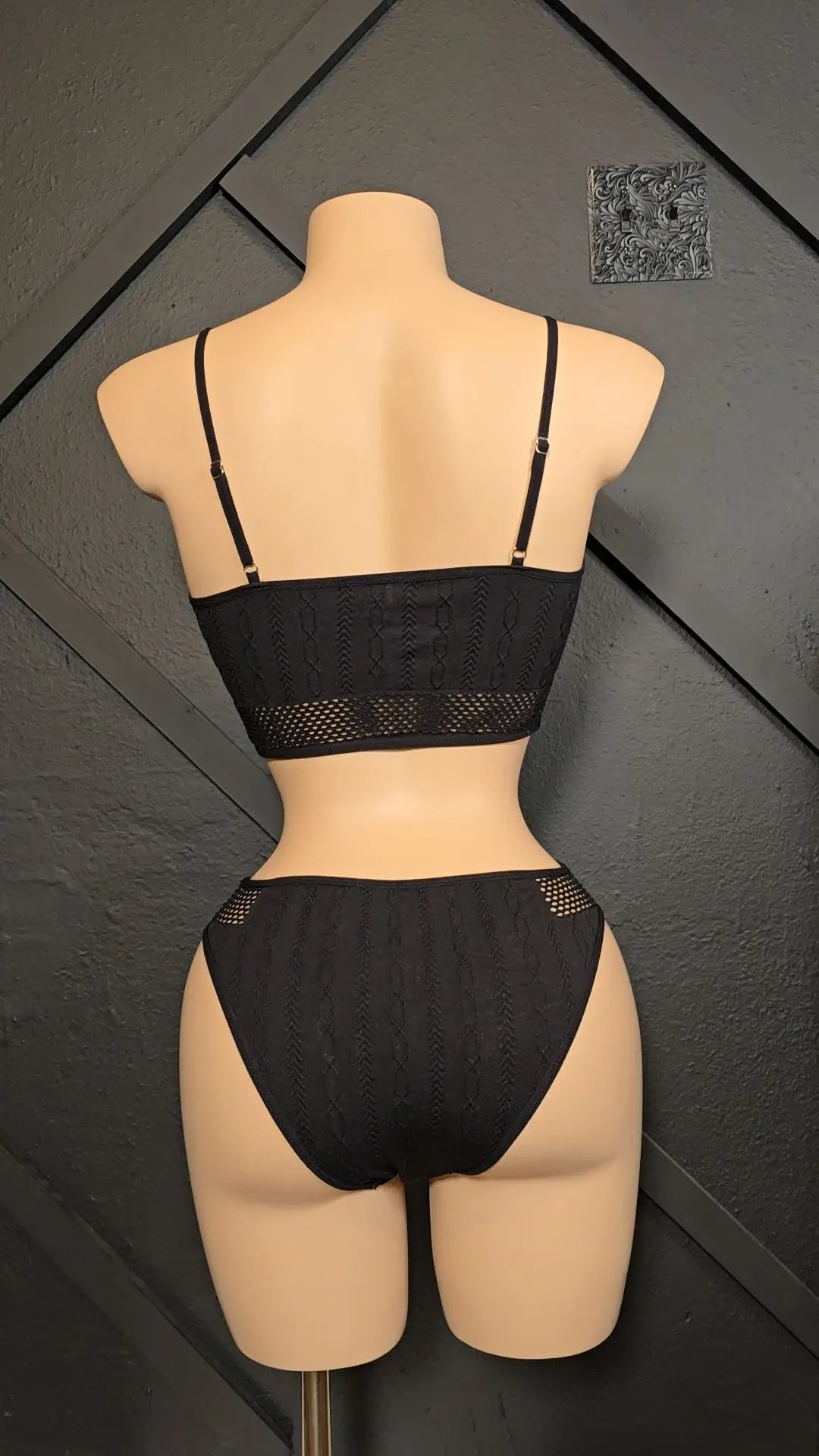 Black swim suit